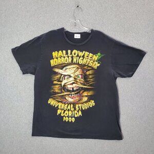 Universal Studios Black Halloween Horror Nights Tee